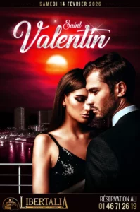 Passez une soirée romantique pour la Saint Valentin au Libertalia